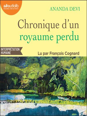 cover image of Chronique d'un royaume perdu